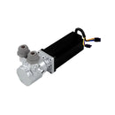Brood DRNX Duo beverage pump with stainless steel head and 24V motor
