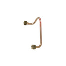 Ascaso Baby T flowmeter to group inlet tube, brass fitting with copper pipe