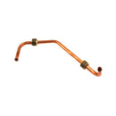 Ascaso Barista T inlet distributor pipe with brass nuts for steam boiler exchanger