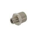 La Marzocco nickel plated fitting, solenoid to hot water spigot