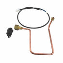 Slayer Eltek transducer retrofit kit with copper tube and brass fittings for single group espresso machines