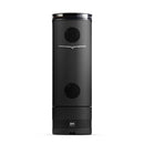 black puqpress M6 from the backside with mythos grinder on top