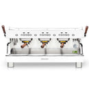 white barista t plus 3 group machine