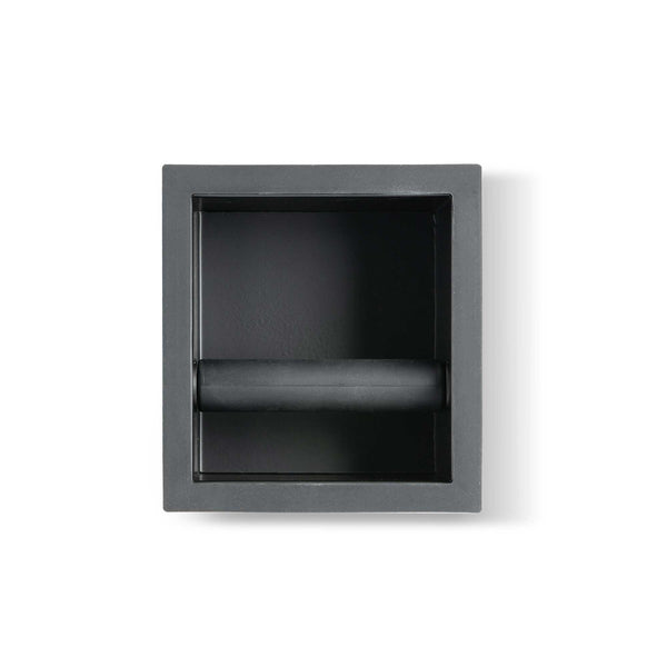 barista basics stainless steel black closed knockbox