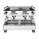 Rocket Boxer 2-group volumetric espresso machine with copper boiler and digital displays