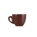 brown demi cup and saucer set