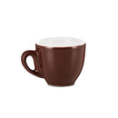 brown demi cup and saucer set