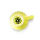 yellow espresso cup and saucer