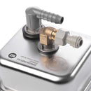 NSF approved stainless steel countertop rinser base with brass and plastic fittings
