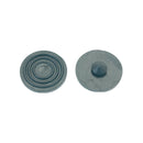 Black rubber foot for La Pavoni espresso machine base, part 1313003
