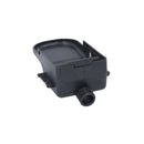 Victoria Arduino black plastic drain cup with threaded outlet for Black Eagle espresso machine