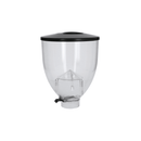 Fiorenzato MC Complete Hopper with black lid and agitator for F64EVO and F71 grinders
