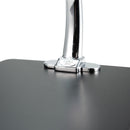 Close-up of matte black base engraved with YAMA glass logo on Silverton Brewer