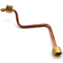 Astoria Argenta right side boiler to steam valve copper pipe with brass fittings