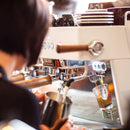 white barista t plus machine