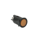 Orange round group brew switch with indicator light