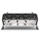 Sanremo F18SB 3-group matte black commercial espresso machine front view