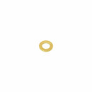 Faema brass steam/water wand washer, 13.9x8.3x1mm