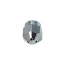 Aftermarket four hole steam wand tip for commercial espresso machines