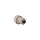 3/8 inch John Guest push-fit to 3/8 inch BSPP female straight thread adapter