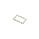 Rancilio Rocky doser silicone gasket, 38 x 23 x 1.5mm
