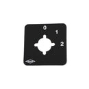 La Marzocco main power switch bezel, 0-1-2 markings