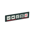 La Marzocco Mask Wizard five button touch pad membrane