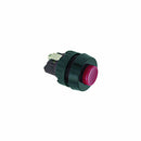 Red stop push button switch panel mount