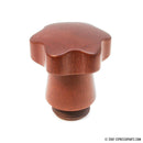 Wood knob for La Pavoni espresso machine boiler tank lid
