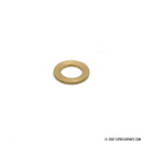 La Pavoni steam valve washer, 12 x 7 x 1mm, brass bushing
