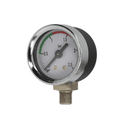 Chrome steam pressure gauge for La Pavoni Professional espresso machine