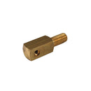 Nuova Simonelli brass water valve body, 1/4 inch BSP