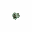 1/4 inch F x 3/8 inch M BSP low-profile adapter fitting