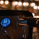 Sanremo F18SB black espresso machine digital pressure gauge display