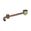 La San Marco curved lower sight glass pipe for four-group espresso machines