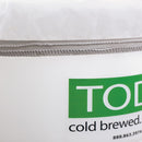 Toddy commercial cold brew strainer with elastic band and logo detail