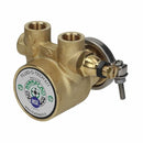 Fluid-o-Tech brass rotary vane water pump with clamp flange and Made in Italy label