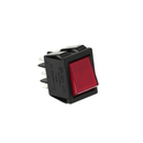 Illuminated bipolar red switch for commercial espresso machines