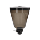 1.5kg generic grinder hopper with gate, lid, and adapter rings
